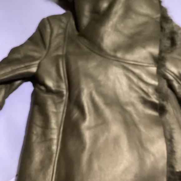 Michelle Mason 100% lamb shearling coat NWT 8 - Picture 6 of 8